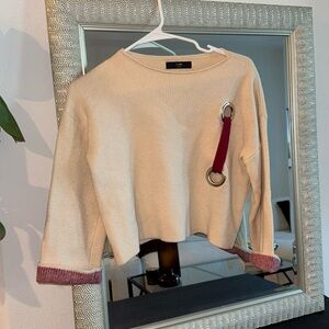7AM Studios Cropped Sweater
